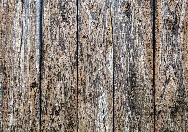 茶色の古い風化垂直木製パネル — ストック写真