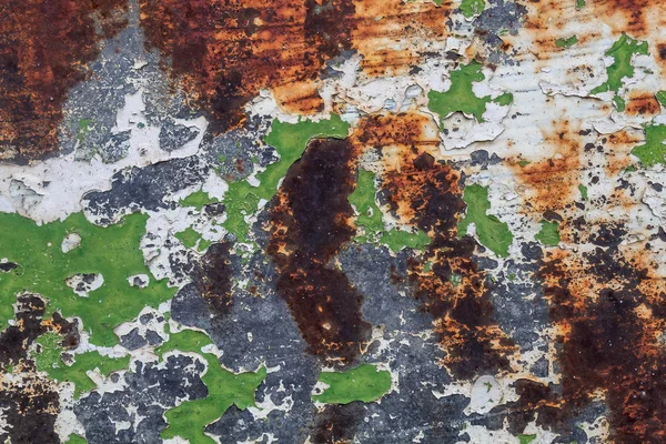 Старі Погодні Пілінги Текстури Стін — стокове фото