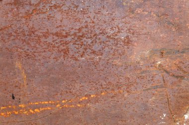 Eski Yıpranmış Paslı Metal Doku