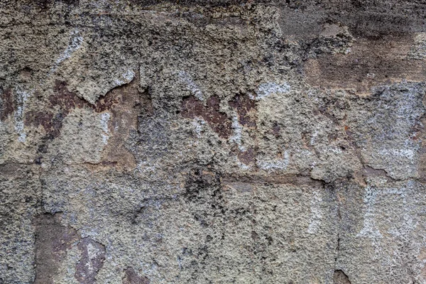 Old Weathered Damaged Concrete Wall Texture — Stock Photo, Image