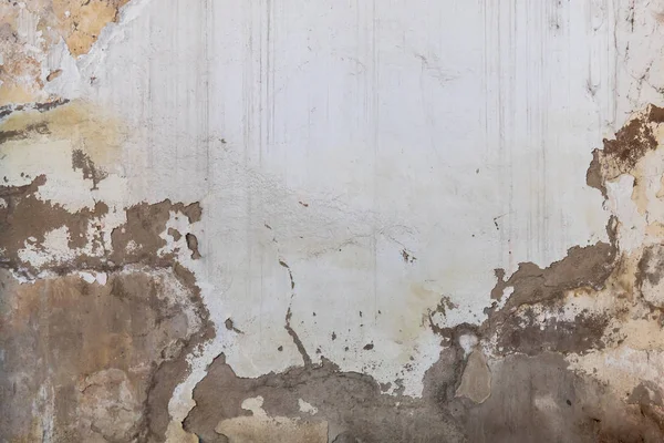 Eskimiş Beyaz Boyalı Beton Duvar Dokusu — Stok fotoğraf