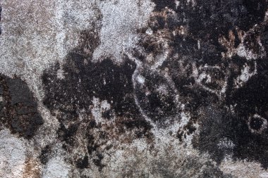 Gri, eski, yıpranmış beton duvar dokusu