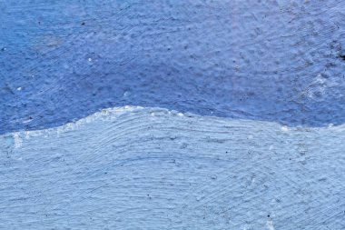 Eskimiş Mavi Boyalı Duvar dokusu