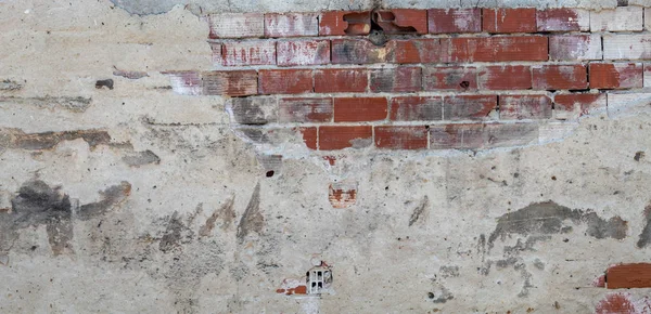 Textura Pared Decaimiento Hormigón Envejecido — Foto de Stock