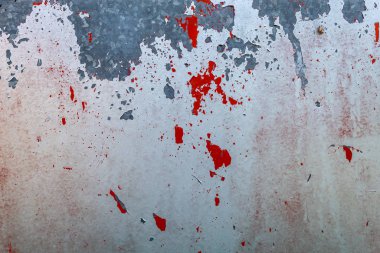 Grayish Old Rusty Weathered Metal Texture