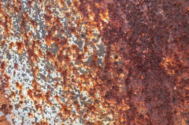 Eskimiş Paslı Metal Doku