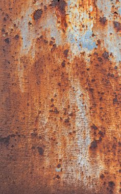 Eskimiş Paslı Metal Doku