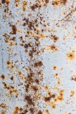 Eski Yıpranmış Paslı Metal Doku