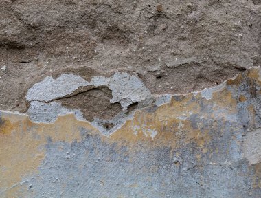 Eski Çürümüş Çürük Beton Duvar dokusu