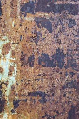 Eskimiş Paslı Metal Doku
