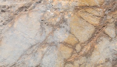 Sarımsı Yaşlı Yıpranmış Doğal Taş Yapısı