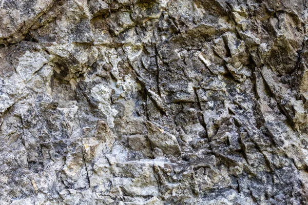 Grayish Old Weathered Natural Stone Texture — ストック写真