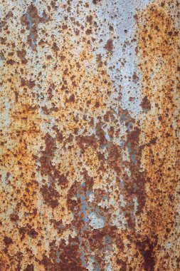 Eskimiş Paslı Metal Doku