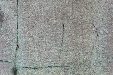Old Weathered Grayish Cracked Concrete Wall Texture