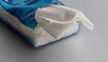 Paper Tissues Pack Close Up