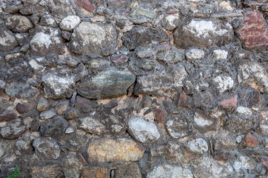 Eski yıpranmış taş duvar doku