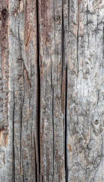 Staré Ošlehané Popraskané Dřevo Textury Užitečné Pro Pozadí Nebo Jako — Stock fotografie