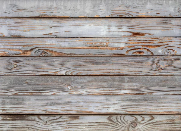 Staré Ošlehaný Horizontální Dřevěné Panely Textury Pro Pozadí Překrytí — Stock fotografie