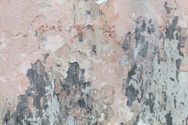 Eskimiş Soyulmuş Pembe Beton Duvar Dokusu — Stok fotoğraf