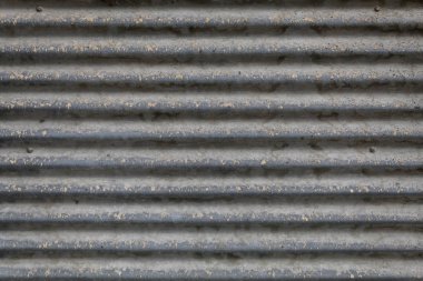 Yıpranmış Paslı Yatay Çizgili Metal Doku