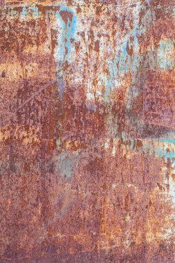 Eskimiş Paslı Metal Doku