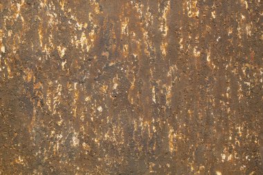 Eskimiş Paslı Metal Doku