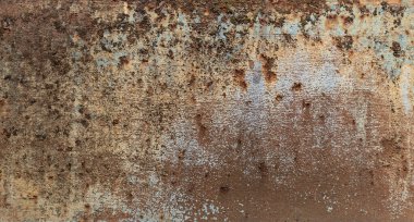 Eski Yıpranmış Paslı Metal Doku