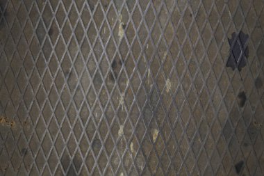 Eskimiş Paslı Metal Doku