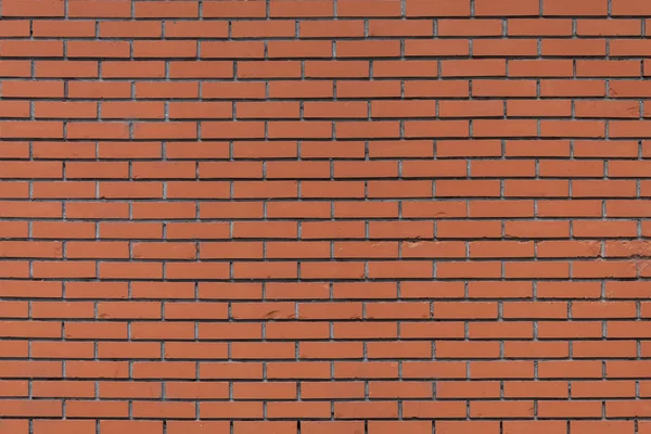 背景とオーバーレイのための赤いレンガ壁のテクスチャ — ストック写真