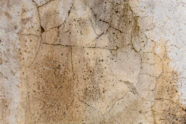Old Weathered Cracked Concrete Wall Texture — Stock Photo, Image