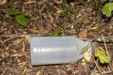 Plastik Kutu Ormana Atıldı, Doğal Çevrede Sorun