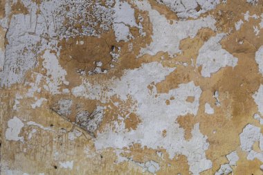 Eski Yıpranmış Beyaz Boyalı Duvar dokusu