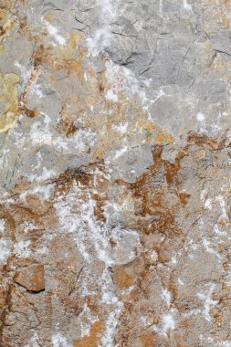 Yakın çekim kahverengi doğal taş dokusu.