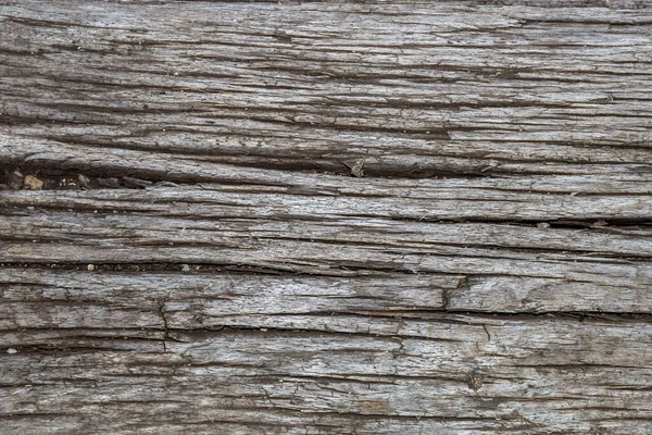 Коричневий Старий Weathered Cracked Wood Текстура — стокове фото