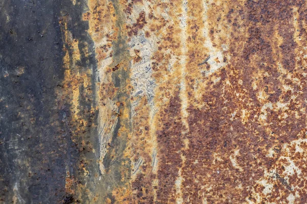 Old Weathered Corrugated Metal Texture — Stock Photo, Image