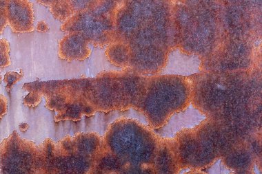 Eski Yıpranmış Oluklu Metal Doku