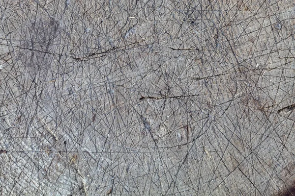 Old Weathered Grayish Cracked Wood Texture — 스톡 사진