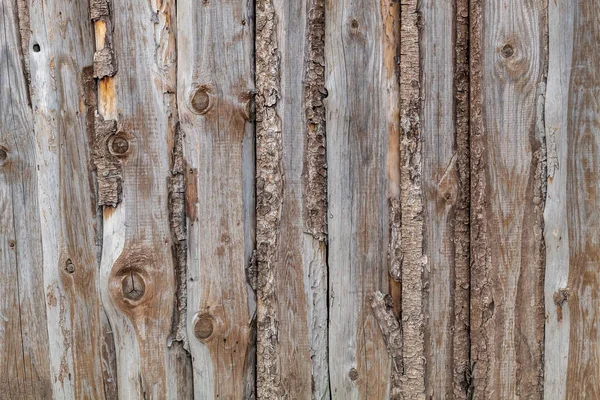 Alte Verwitterte Bräunliche Holzdielen — Stockfoto