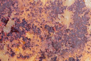 Eskimiş Paslı Metal Doku