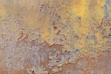 Eskimiş Paslı Metal Doku