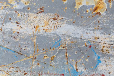 Eskimiş Paslı Metal Doku