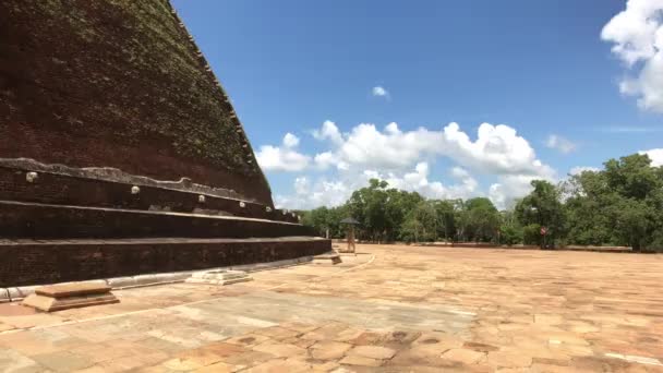 スリランカのAnuradhapura ダゴバの小さな作品の眺め — ストック動画