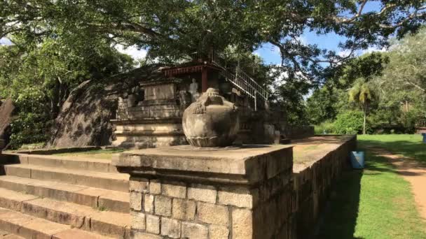 Anuradhapura 斯里兰卡 楼梯和木板路 — 图库视频影像