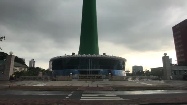 Colombo, Sri lanka, 22 de novembro de 2019, D.R. Wijewardana Mawatha, 10, Colombo Lotus Tower — Vídeo de Stock