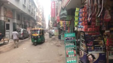 New Delhi, India, November 11, 2019, old town street with tourists