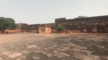Jaipur, Hindistan - 6. Bölümün İçinden Eski Kale Görünümü