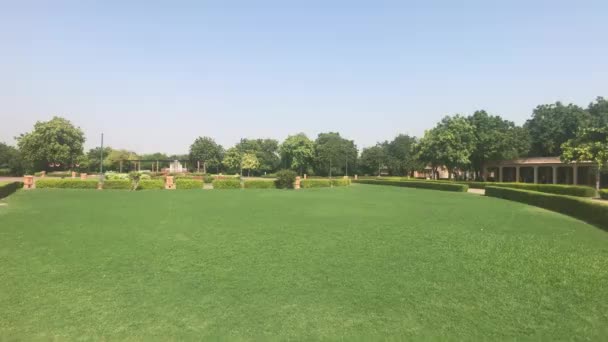 Jodhpur, India - Green Lawn — Stock Video