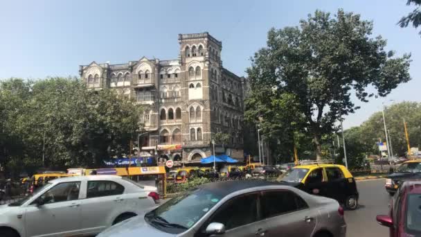 Mumbai, Índia - tráfego na rua da cidade parte 6 — Vídeo de Stock
