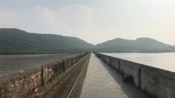 Mumbai, Índia - aterro na ilha — Vídeo de Stock