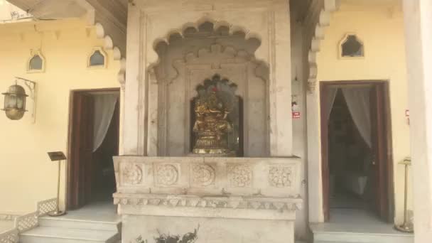 Udaipur, India - Palace Shroud buildings part 5 — 图库视频影像